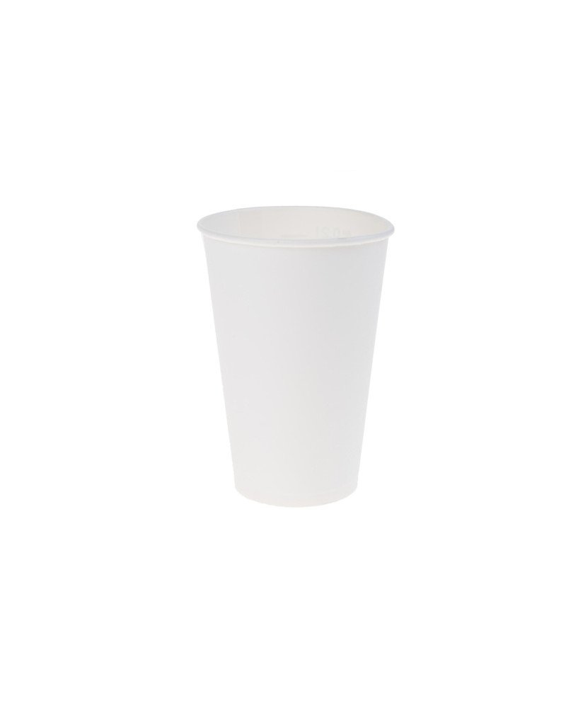 Pack de Copos de Cartão Descartáveis 180 ml - 80 Unidades - Branco - JURA