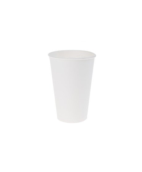 Pack de Copos de Cartão Descartáveis 180 ml - 80 Unidades - Branco - JURA