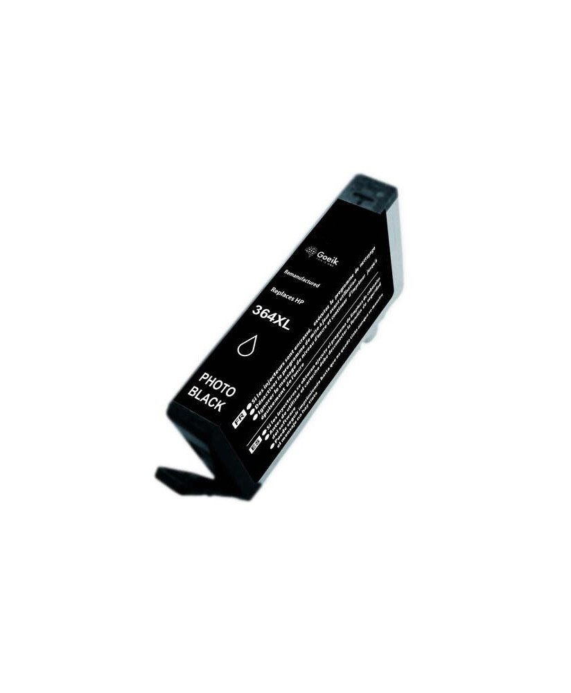 Tinteiro HP 364XL - Preto Photo - Compatível - Goeik