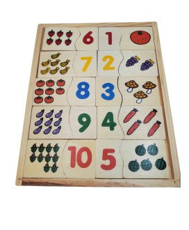 Brinquedo de Madeira Numérico - Goeik