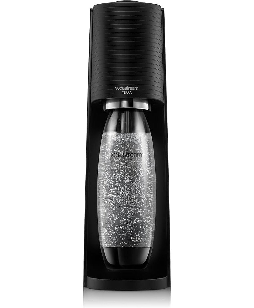 Máquina de Gaseificação Terra Starter Kit Black - Sodastream