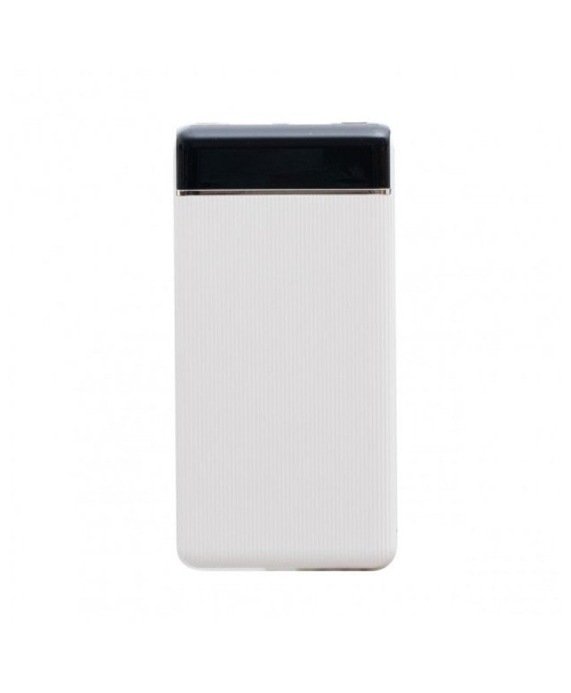 Powerbank Hoco J59A 10000mAh com USB/ USB-C LED - Branco
