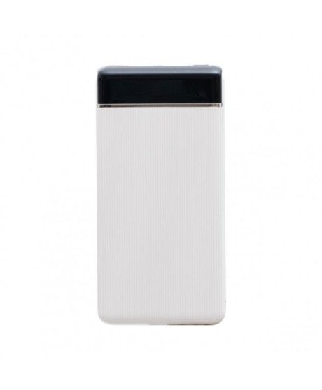 Powerbank Hoco J59A 10000mAh com USB/ USB-C LED - Branco