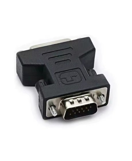 Adaptador Conversor DVI Fêmea para VGA Macho – Preto – Goeik