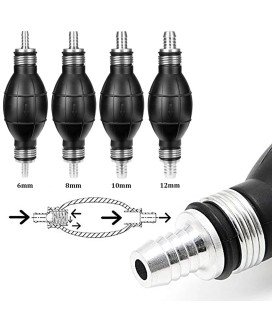 Bomba Manual de pré-alimentação de combustível - Gasolina/Gasóleo - 6, 9, 10 e 12 mm - Goeik