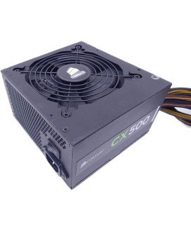 Fonte de Alimentação 80 Plus Bronze CX500 PC - Corsair - Recondicionado