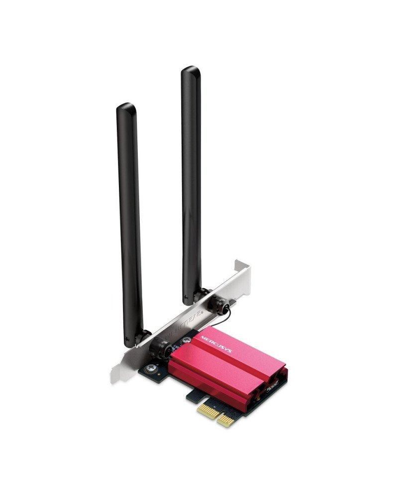 Adaptador MA86XE PCIe AXE5400 Wi-Fi 6E Bluetooth 5.2 WPA3 - Mercusys