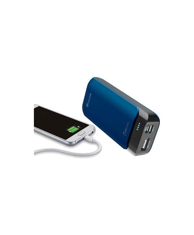 Powerbank PowerUp 5200 com porta USB-C - Cellular Line