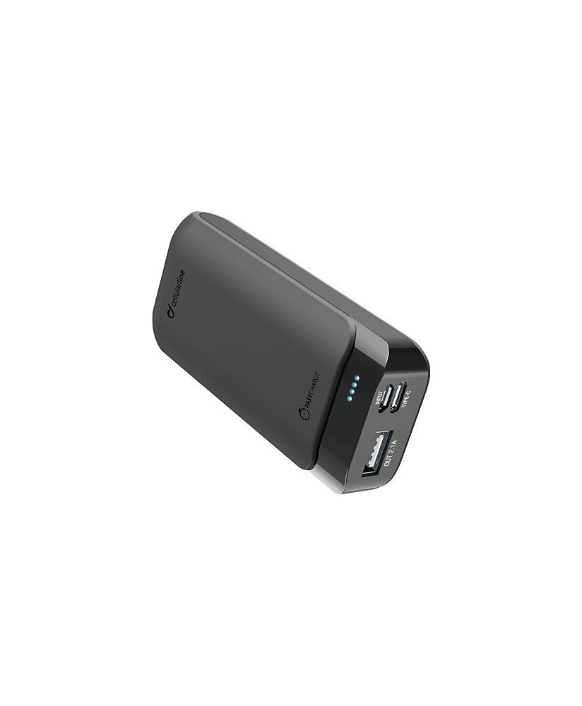 Powerbank PowerUp 5200 com porta USB-C - Cellular Line