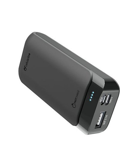 Powerbank PowerUp 5200 com porta USB-C - Cellular Line